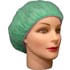 Gorros desechables polipropileno plegado en acordeón: EPI Categoría I con marcado CE (100 unidades) - Colores: Verde - Referencia: 67431 Gorros desechables polipropileno plegado en acordeón: EPI Categoría I con marcado CE (100 unidades) - Colores: Verde - Referencia: 67431