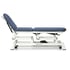 Camilla el&eacute;ctrica para osteopat&iacute;a: tres cuerpos, con respaldo reclinable en negativo, portarrollos, tap&oacute;n facial y ruedas escamoteables - Medidas camilla: 62x190 - Tapizado Est&aacute;ndar - Referencia: CE-2130-AR.62