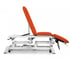 Camilla hidr&aacute;ulica multifuncional para osteopat&iacute;a: nueve cuerpos, con respaldo reclinable en negativo, reposabrazos, pliegue central, posici&oacute;n Trendelenburg y ruedas escamoteables - Medidas: 62 cm x 190 cm Tapicer&iacute;a Standard - Referencia: CH-2190-ARPC.62 - C62