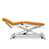 Camilla el&eacute;ctrica para osteopat&iacute;a: tres cuerpos con respaldo reclinable en negativo y subida recta sin desplazamiento lateral, ruedas escamoteables y tap&oacute;n facial - Con Trendelenburg: 62 cm x 190 cm - Tapizado Est&aacute;ndar - Referencia: CE-0130-ARPC.62