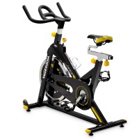 Bicicleta ciclo indoor GR3 Horizon Fitness: incluye un freno de fricción y un tirador de control microajustable