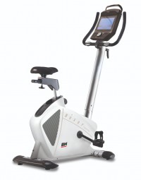 Bicicleta estática Nexor Multimedia BH Fitness: con Monitor Multimedia con todas las conectividades y accesibilidades para un entrenamiento completo