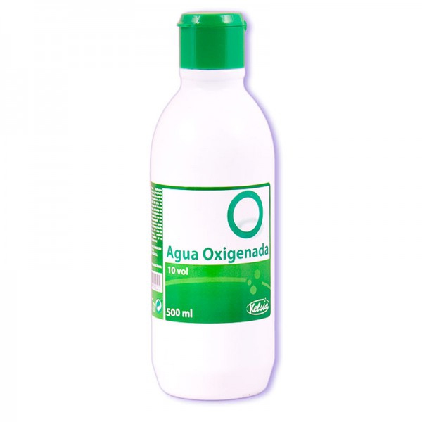 Agua Oxigenada 10 Volúmenes x 500 ml