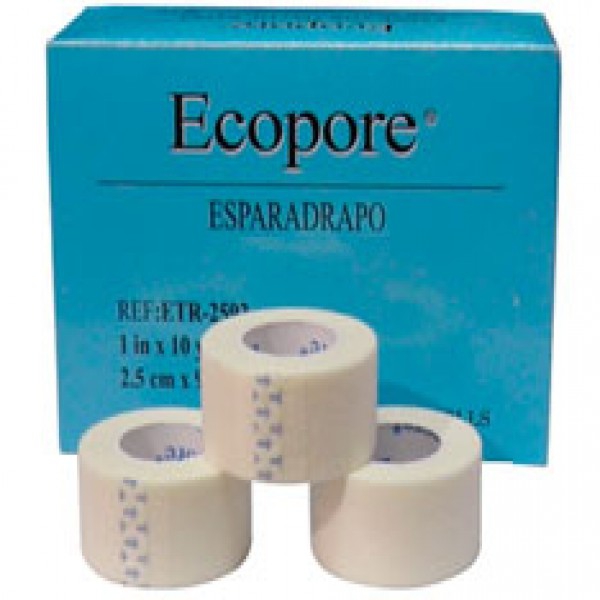 Esparadrapo Ecopore Unidix Seda 5 x 10m - Tienda Fisaude