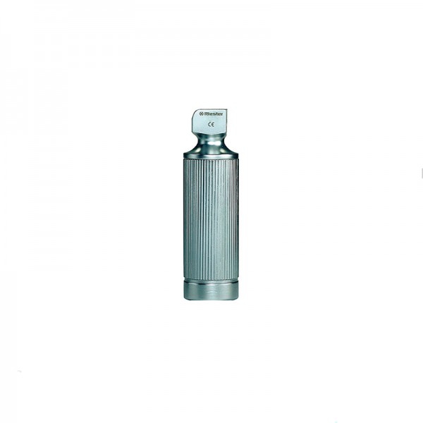 Mango recargable para laringoscopios Riester para pilas tipo AA, 19 mm, LED para espátulas con F.O.