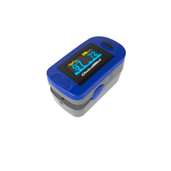 Pulsioxímetro digital: Con sensor integrado para la medición de la saturación de oxígeno en sangre y el pulso cardíaco