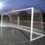 Porterías de aluminio trasladables para fútbol 7 (120 mm x 100 mm)