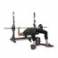 Banco multiposición Olympic Rack BH Fitness: diseñado para ofrecer versatilidad en el entrenamiento de fuerza en un entorno semiprofesional