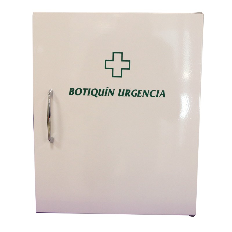 Botiquín b-2 de acero esmaltado en blanco con asa (vacío) - Botiquines