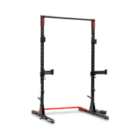 Power Rack de uso doméstico: G310 de BH Fitness con spotters laterales y ganchos ajustables Power Rack de uso doméstico: G310 de BH Fitness con spotters laterales y ganchos ajustables