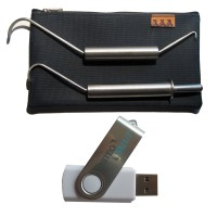 Ganchos de Fibrólisis Diacutánea + USB Informativo + estuche (dos ganchos) Ganchos de Fibrólisis Diacutánea + USB Informativo + estuche (dos ganchos)