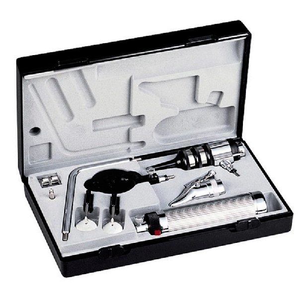 Conjunto Riester Econom Vac. 2,7V / XL 2,5V, mando para pilas tipo C con reostato Conjunto Riester Econom Vac. 2,7V / XL 2,5V, mando para pilas tipo C con reostato