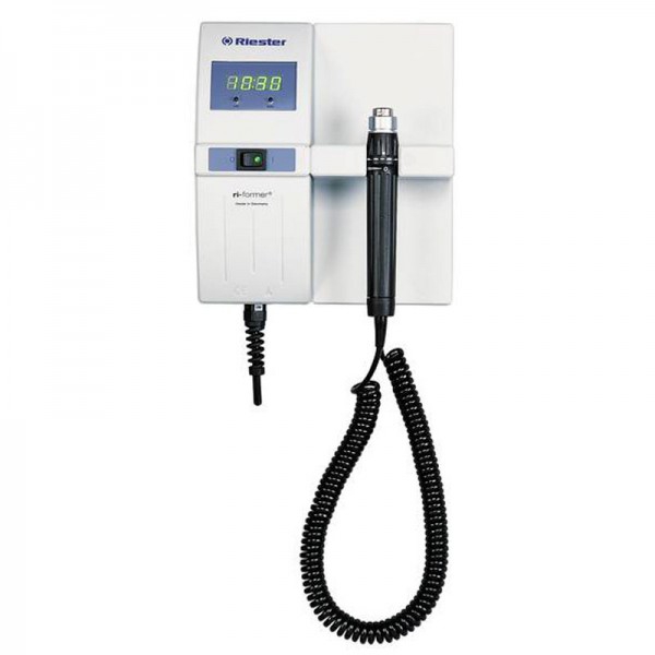 Unidad de diagnóstico de pared, Riester ri-former un mango 3,5 V / 230 V, con reloj Unidad de diagnóstico de pared, Riester ri-former un mango 3,5 V / 230 V, con reloj