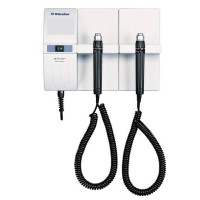 Unidad de diagnóstico de pared Riester ri-former dos mangos 3,5 V / 230 V, sin reloj Unidad de diagnóstico de pared Riester ri-former dos mangos 3,5 V / 230 V, sin reloj