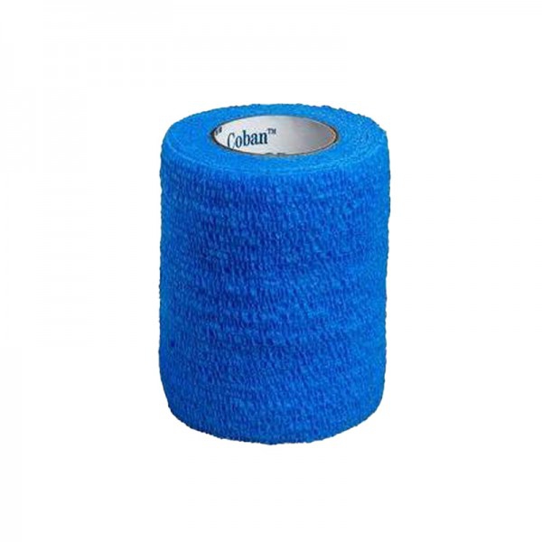 Venda cohesiva 3M™ Coban™: color azul, 5cm x 4.5m Venda cohesiva 3M™ Coban™: color azul, 5cm x 4.5m