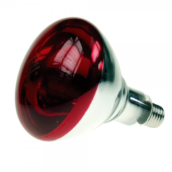 Bombilla para lámpara de infrarrojos, 150W. Bombilla para lámpara de infrarrojos, 150W.