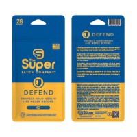 Defend Super Patch - Paquete de 28 parches: Estimulación vibrotáctil que facilita el mantenimiento de la salud general Defend Super Patch - Paquete de 28 parches: Estimulación vibrotáctil que facilita el mantenimiento de la salud general