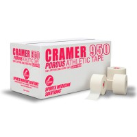 Cramer Tape 950 3,8cm x 13,5m: Vendaje inelástico adhesivo premium (Caja de 32 unidades)