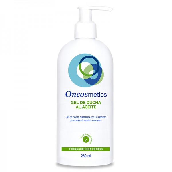 Gel de ducha oncológico Oncosmetics Aceite hidratante 250 ml: Oleogel de baño suave e hidratante para una higiene diaria cuidadosa durante tratamientos oncológicos de quimioterapia y radioterapia Gel de ducha oncológico Oncosmetics Aceite hidratante 250 ml: Oleogel de baño suave e hidratante para una higiene diaria cuidadosa durante tratamientos oncológicos de quimioterapia y radioterapia
