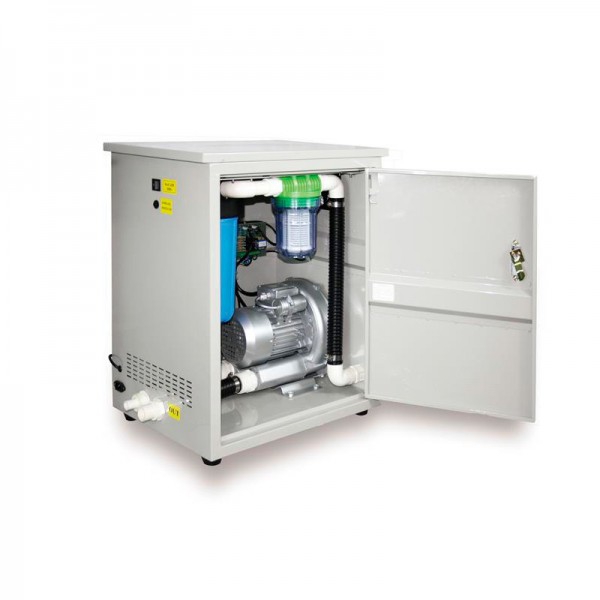 Aspiración seca equipo dental technoflux monopuesto carenada Aspiración seca equipo dental technoflux monopuesto carenada