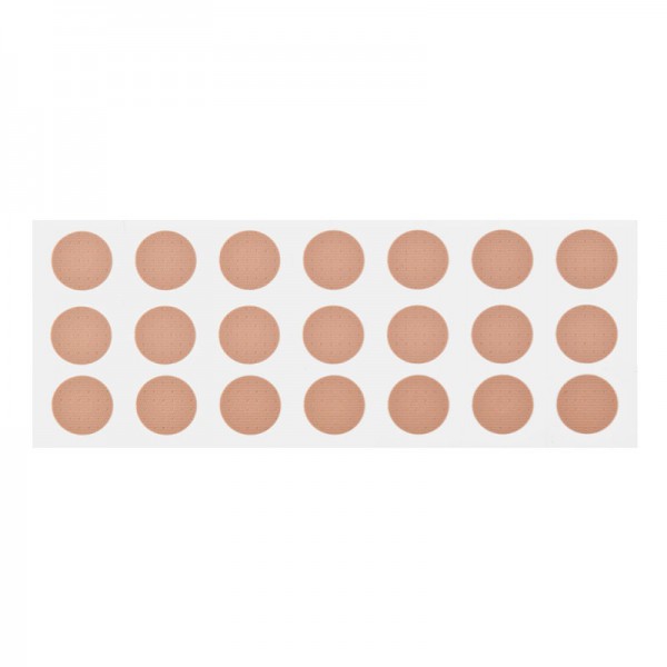Adhesivo de Plástico Circular para Chinchetas 12 mm (500 unidades) Adhesivo de Plástico Circular para Chinchetas 12 mm (500 unidades)