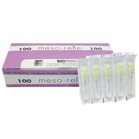 Agujas de Mesoterapia Meso-Relle (caja de 100 unidades): Ideales para introducir fármacos bajo la piel