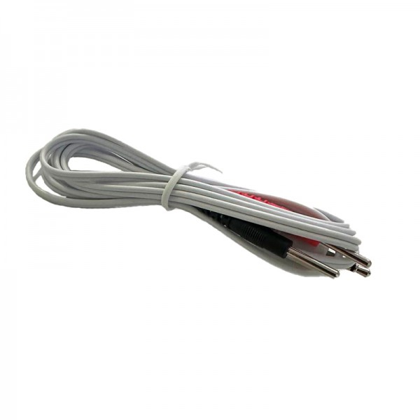 Cable Clavija Jack con Bananas 2.5 mm (un metro de longitud) Cable Clavija Jack con Bananas 2.5 mm (un metro de longitud)