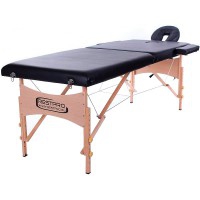 Camilla plegable de madera Kinefis Classic 2 - (Color negro) Camilla plegable de madera Kinefis Classic 2 - (Color negro)