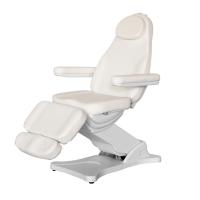 Camilla estética premium AURA: Eléctrica de 3 motores, reposabrazos abatibles y extraíbles, reclinable. Versión con o sin Calefacción Camilla estética premium AURA: Eléctrica de 3 motores, reposabrazos abatibles y extraíbles, reclinable. Versión con o sin Calefacción