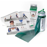 Cinta Elástica Thera-Band 2.5 metros + Bolsa de Transporte + Manual (resistencia fuerte): Ideal para entrenar en cualquier lugar Cinta Elástica Thera-Band 2.5 metros + Bolsa de Transporte + Manual (resistencia fuerte): Ideal para entrenar en cualquier lugar