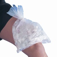 Clear Ice Bag: rollo de bolsas de plástico desechables para cubitos de hielo (1000 unidades)