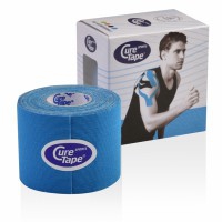 Cure Tape Sports 5 cm x 5 m Color Azul: Nuevo vendaje para el deporte