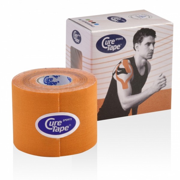 Cure Tape Sports 5 cm x 5 m Color Naranja: Nuevo vendaje para el deporte Cure Tape Sports 5 cm x 5 m Color Naranja: Nuevo vendaje para el deporte