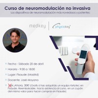CURSO DE NEUROMODULACIÓN CON MEDKEY Y PHYSIOKEY - PRESENCIAL - 20-04-2024