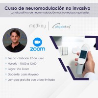 CURSO DE NEUROMODULACIÓN CON MEDKEY Y PHYSIOKEY - VÍA ZOOM - GRATIS - 17-06-2023