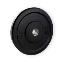 Disco Bumper de Goma Maciza con Casquillo Acero: Discos Resistentes a Golpes e Impactos Disco Bumper de Goma Maciza con Casquillo Acero: Discos Resistentes a Golpes e Impactos
