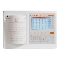 Electrocardiógrafo ECG200S: 12 canales e impresión A4