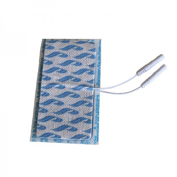 Electrodos Adhesivos con Cable 50 mm x 100 mm New Age