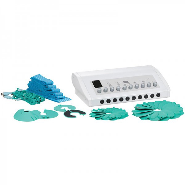 Electroestimulador U-Tech de gimnasia pasiva con 10 salidas: Ideal para adelgazamiento y la tonificación muscular Electroestimulador U-Tech de gimnasia pasiva con 10 salidas: Ideal para adelgazamiento y la tonificación muscular