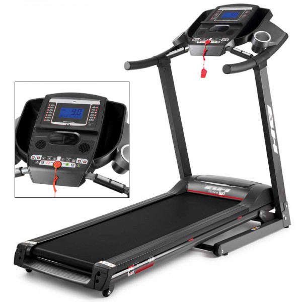 Cinta de correr Pioneer R3 BH Fitness: Inclinación eléctrica, ventilador, plegable y sistema de amortiguación avanzado