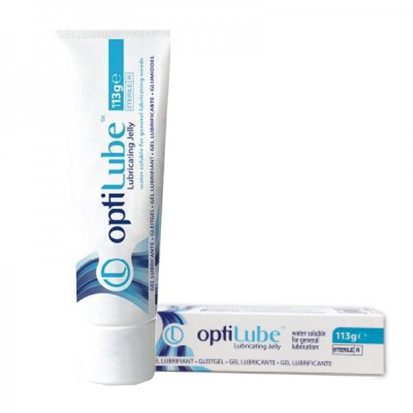 Gel Lubricante Estéril Optilube Tubo 113 gr: Óptima lubricación, soluble en agua, no engrasa