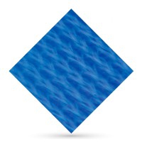 Plancha Glass Fasser de fibra de vidrio azul