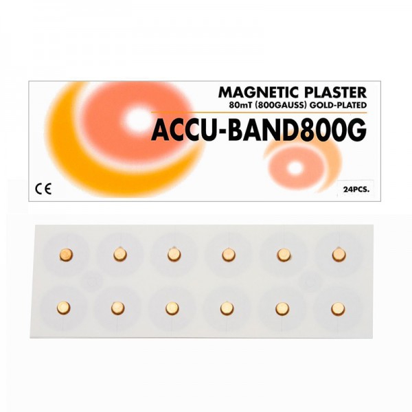 Imán Accu-Band Chapado en Oro 800 gauss: Diámetro 5mm (24 unidades) Imán Accu-Band Chapado en Oro 800 gauss: Diámetro 5mm (24 unidades)