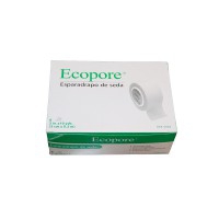 Esparadrapo Ecopore Unidix Seda 5 x 10m ( Caja de seis unidades)