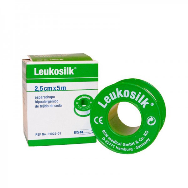 LEUKOSILK "S" Esparadrapo de seda (Varias medidas) LEUKOSILK "S" Esparadrapo de seda (Varias medidas)