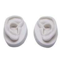 Modelo de orejas de silicona 7.5 cm (par)