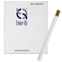 Moxa en puro mini de artemisa pura con humo Ener-Qi (20 unidades): Ideal para moxibustión indirecta