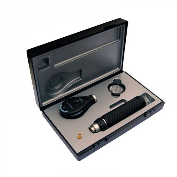 Oftalmoscopio Riester ri-scope L L1 HL 2,5V, mango C para dos baterías alcalinas tipo C o ri-accu Oftalmoscopio Riester ri-scope L L1 HL 2,5V, mango C para dos baterías alcalinas tipo C o ri-accu