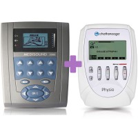 Pack Muscle - No Pain: Ultrasonido Medisound 3000 + Electroestimulador Portátil Chattanoga Physio Pack Muscle - No Pain: Ultrasonido Medisound 3000 + Electroestimulador Portátil Chattanoga Physio