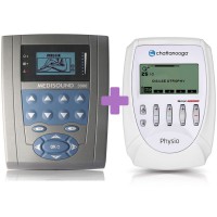 Pack Muscle - No Pain: Ultrasonido Medisound 3000 + Electroestimulador Portátil Chattanoga Physio